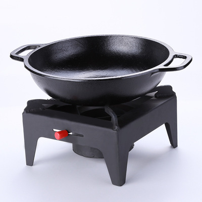 定制批发火锅锅具 厂家热销便携户外家用固体酒精干锅 一件代发