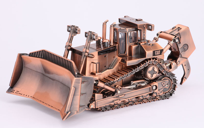 cat卡特工程车模型玩具d11t150合金推土机镀铜限量版85517