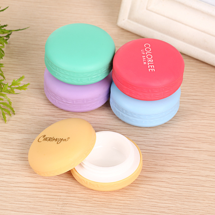 多彩指甲油塑料盒子圆形工厂现货批发