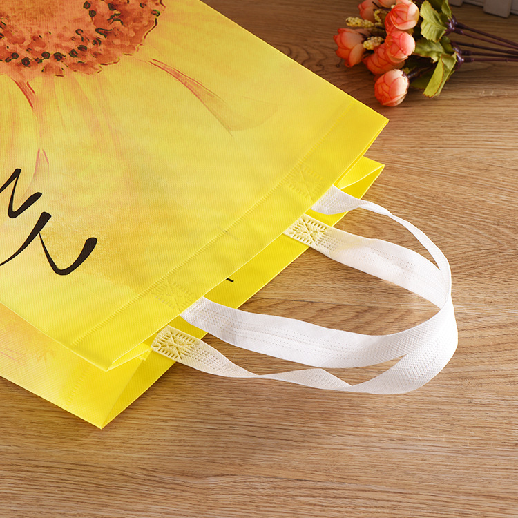 厂家批发定制 新款环保折叠无纺布立体袋服装包装袋购物包装袋