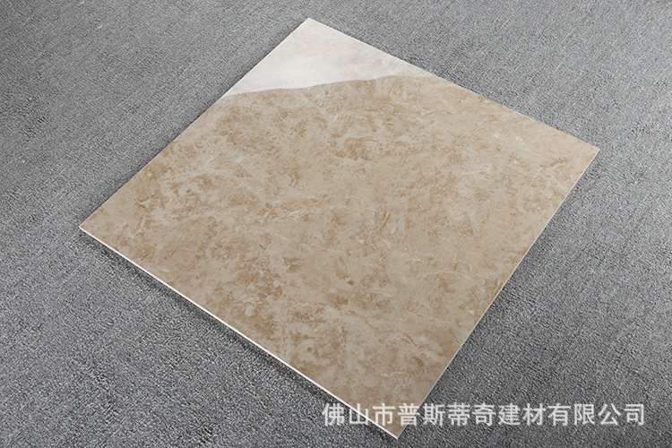 地板砖 防潮防污卡布奇诺客厅地面砖 简约卧室金刚釉瓷砖批发