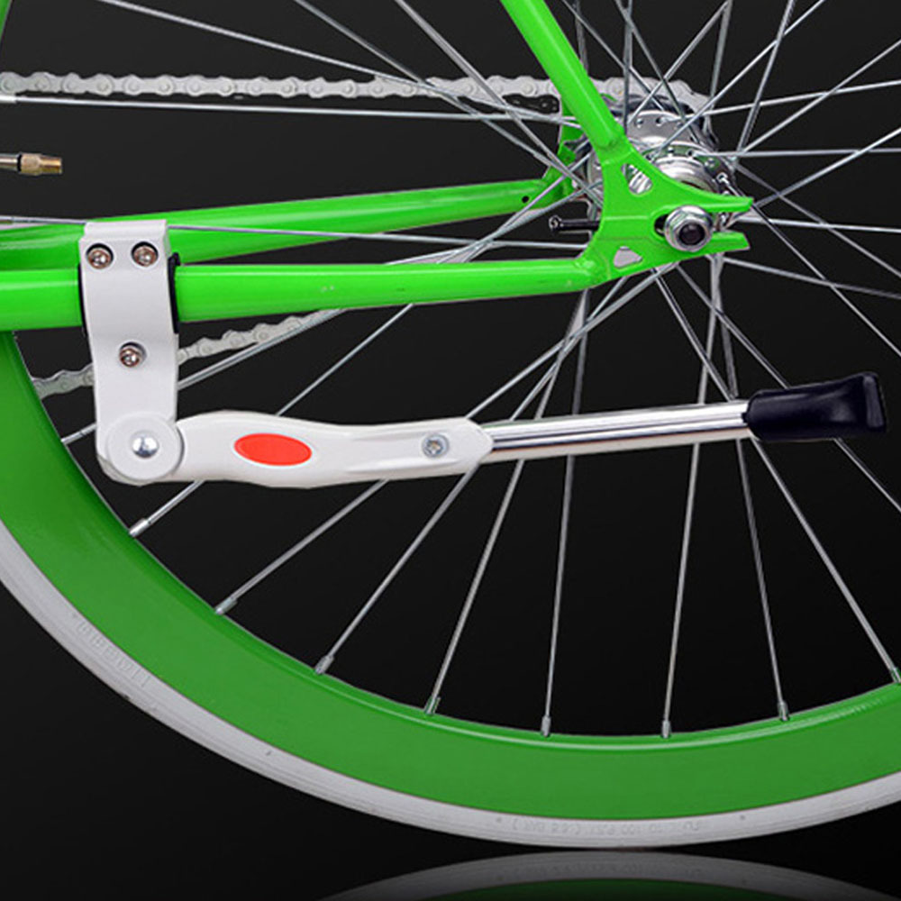 自行车单支撑 铝合金边撑 脚撑 山地车通用可调节边支撑