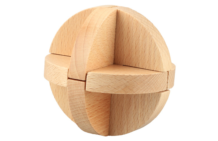 益智玩具_精品榉木古典益智玩具孔明锁 趣味解锁 取宝 12姐妹 定制log