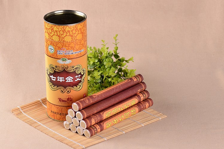 出口品质七年陈60:1手工黄金艾条 艾灸艾柱艾条厂家批发