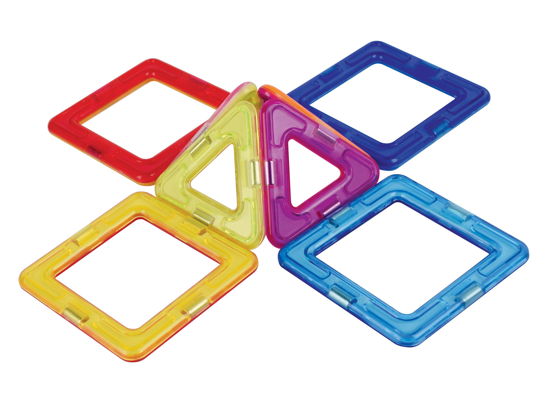 磁力片30片磁性磁铁积木 儿童早教益智拼