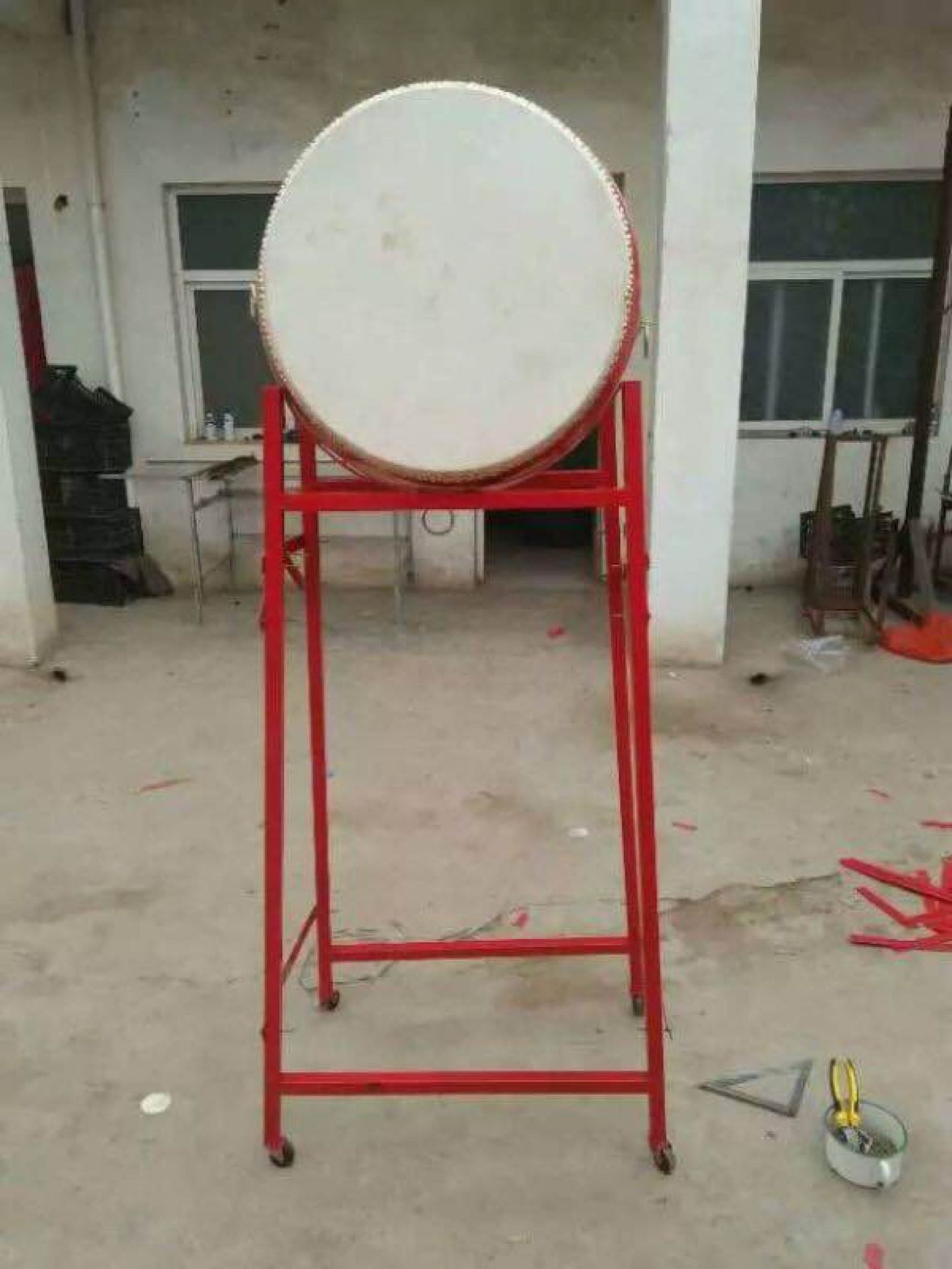 10 12 14 16 18 24寸1米牛皮鼓架 战鼓架 .