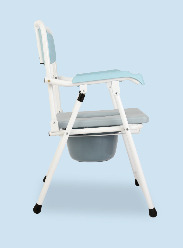 孕妇带便盆坐便椅 老人两用高靠背坐便椅可移动坐便器可折叠