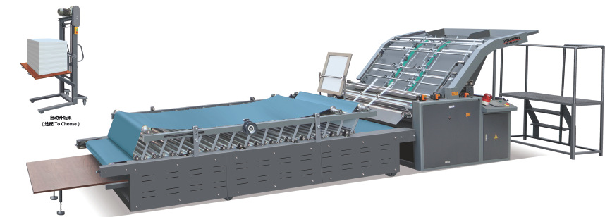 yb-1100 1300 1450 1650 b 温州永邦半自动裱纸机贴面机复合机