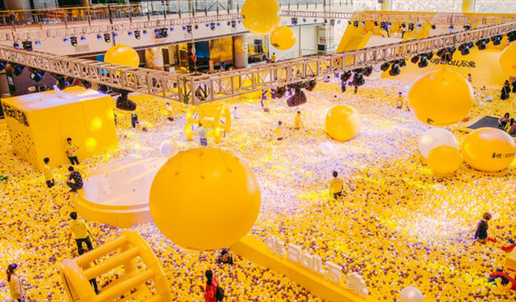 海洋球厂家直销加厚款 儿童淘气堡百万球池