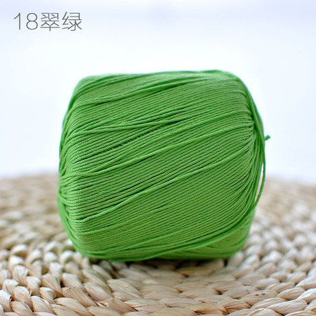 2016新品编钩编毛线纯棉雪妃尔3号珍珠蕾丝线 wayuu包 夏季线