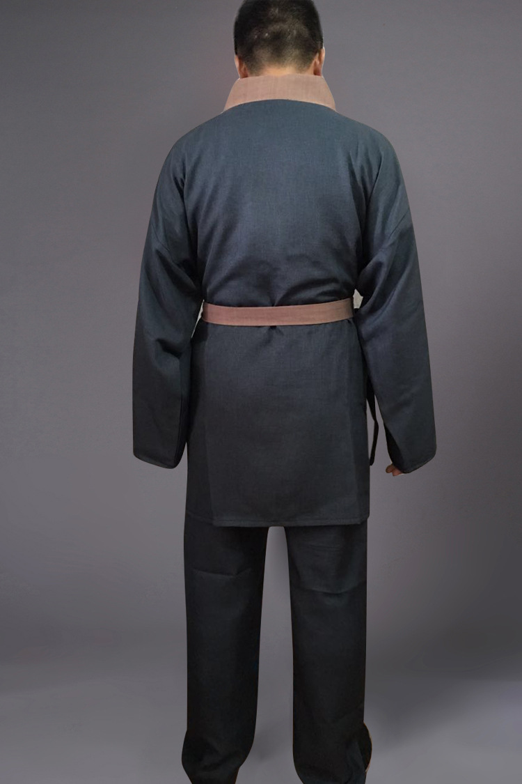 新款男古装店小二杂役家丁仆人演出套装 古