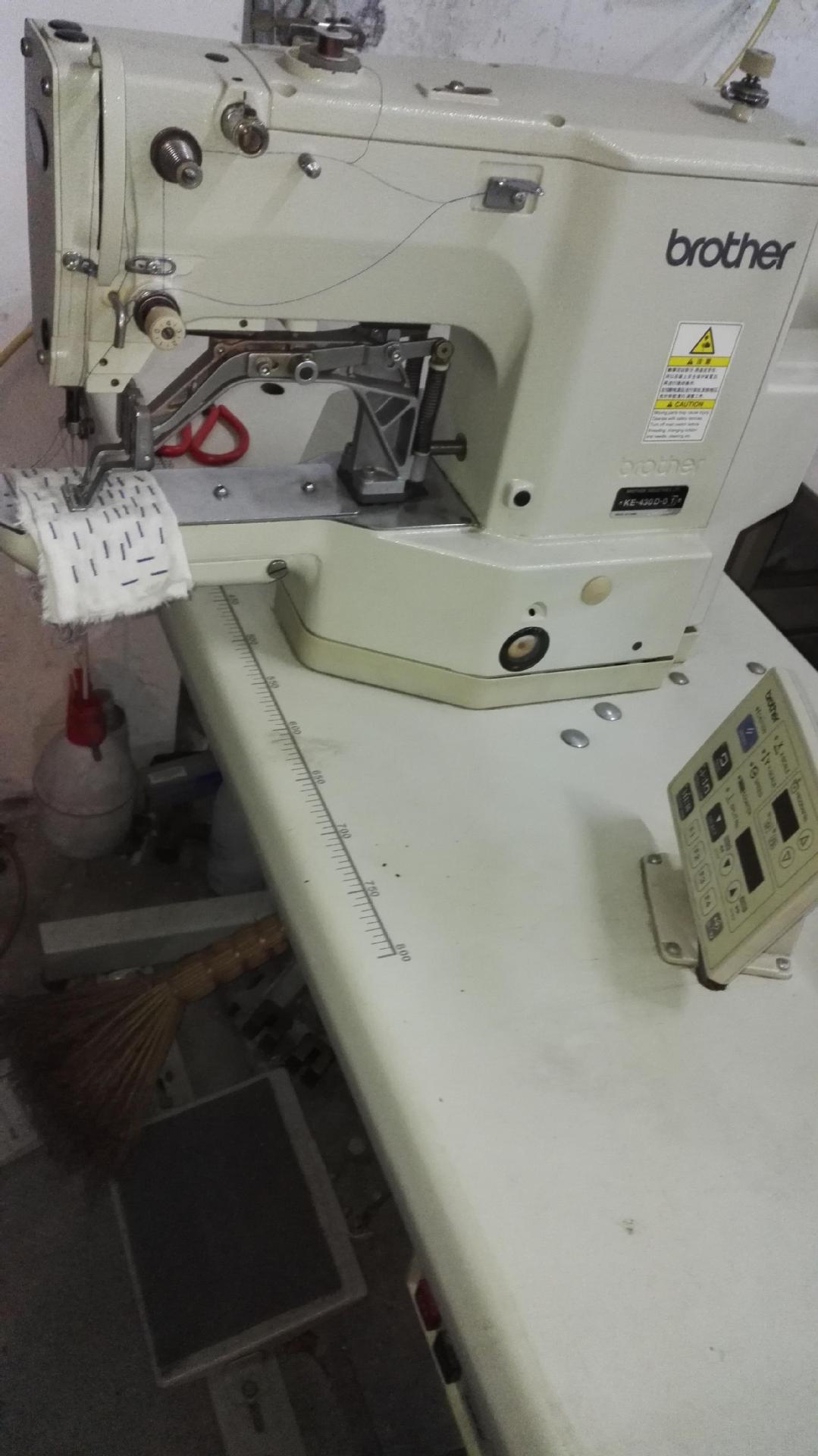 供应电脑套结花样缝纫机批发服装加工缝中设备 430d套结车 缝纫机