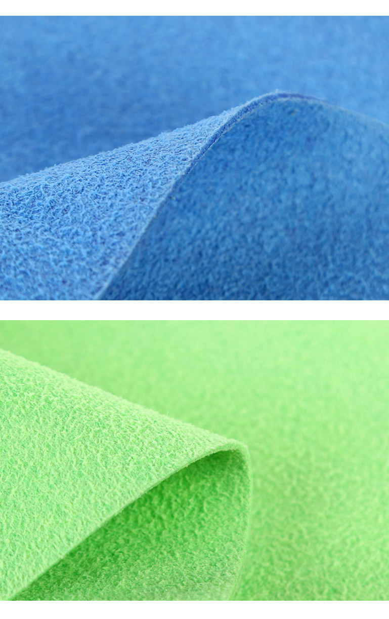 仿鹿皮巾 海岛纤维南韩巾300克40*50