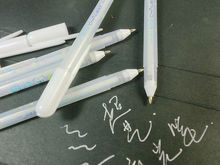 超艺GP-801珠光笔 白色水笔白马克笔笔高光笔贺卡笔相册笔中性笔