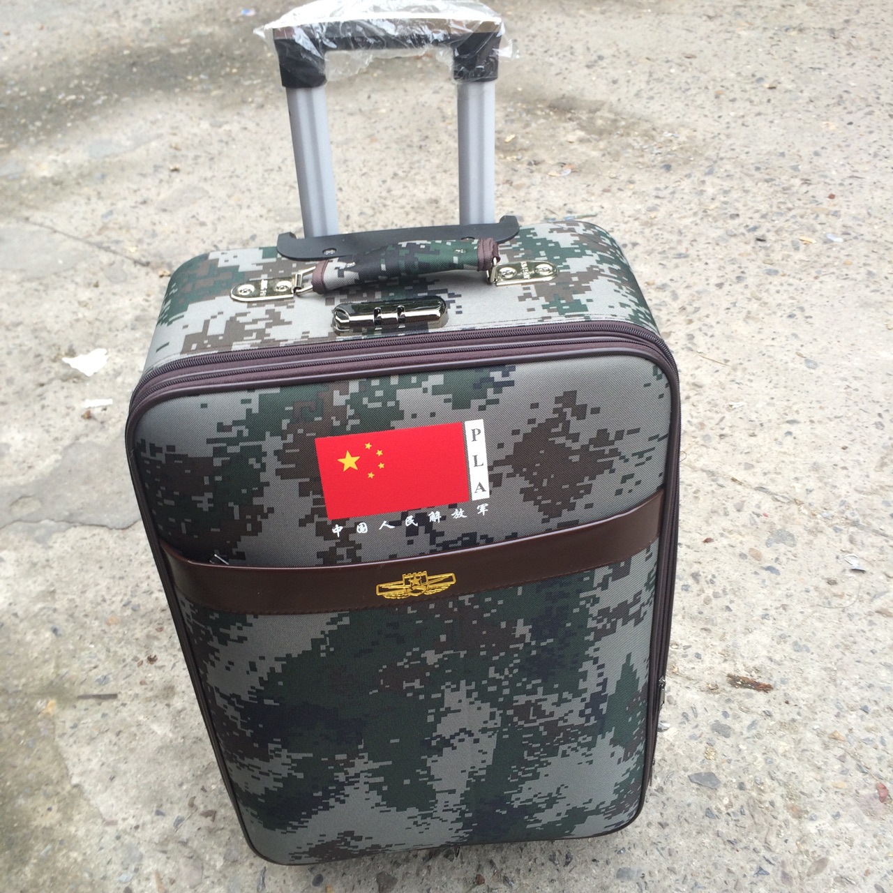 批发军旅07款海陆空行李箱 手拉箱 数码迷彩箱拉杆箱子旅行箱