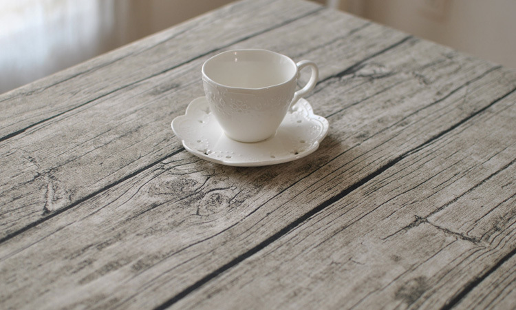 复古仿真木纹餐桌布 棉麻布艺 树皮纹茶几布盖布背景布