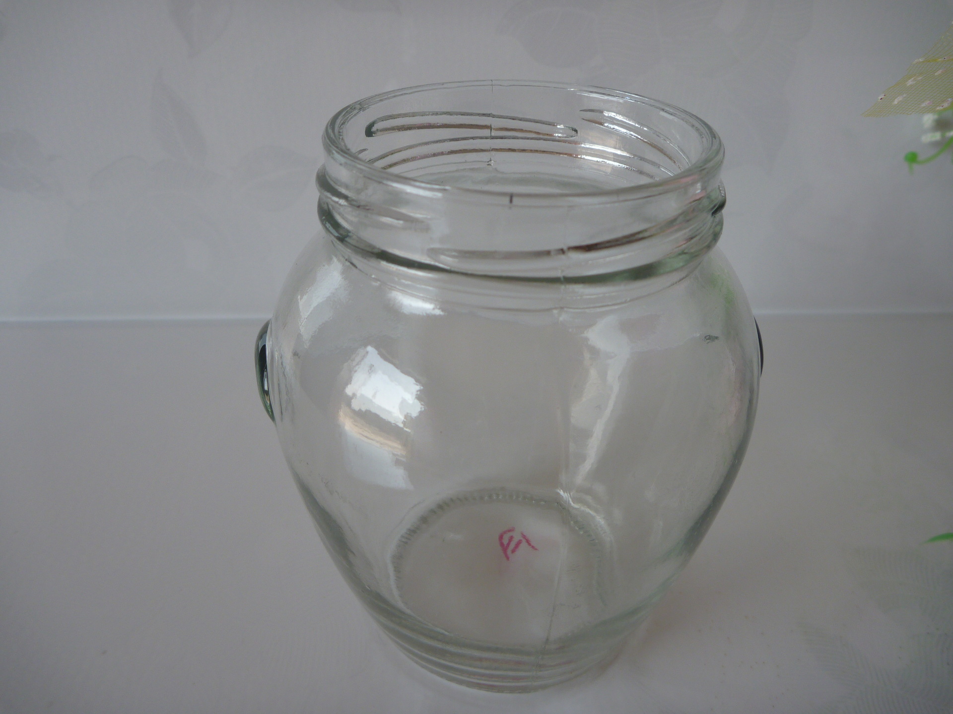 300毫升无铅玻璃酱菜瓶 双耳玻璃罐头瓶高档玻璃蜂蜜瓶定做玻璃瓶