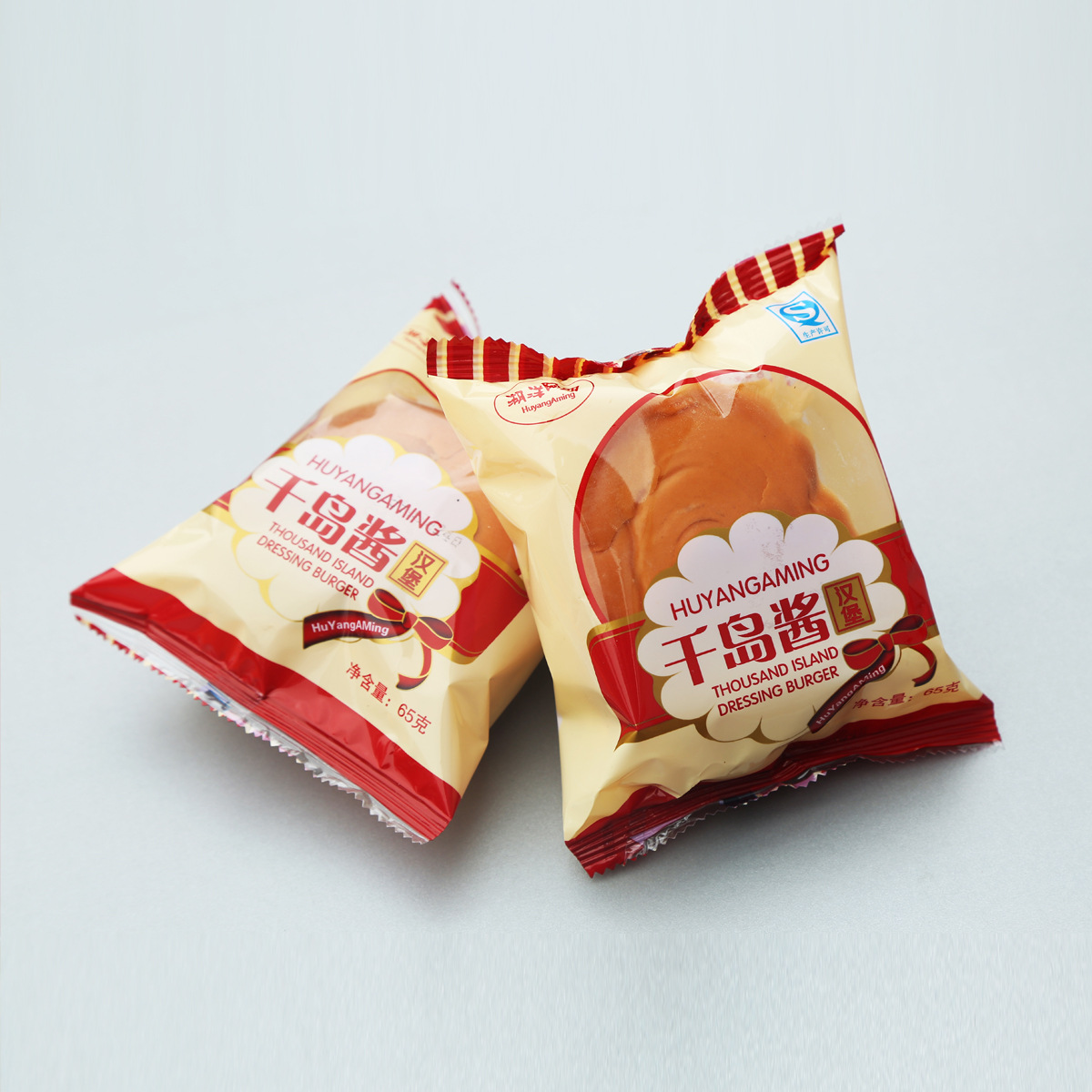 湖南包邮怀化中坡山龙兴食品 千岛酱面包 点心糕点汉堡 早餐.