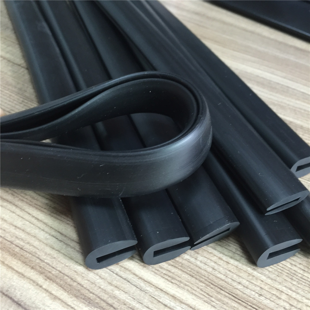 u型玻璃压条 橡胶防护密封条 u型包边胶条 电器机箱柜门封边条