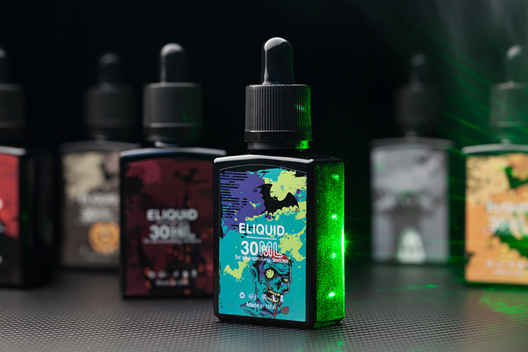 正品美国进口电子烟烟油烟液鬼屋30ml秒 halo mylk 0mg迷雾五子棋