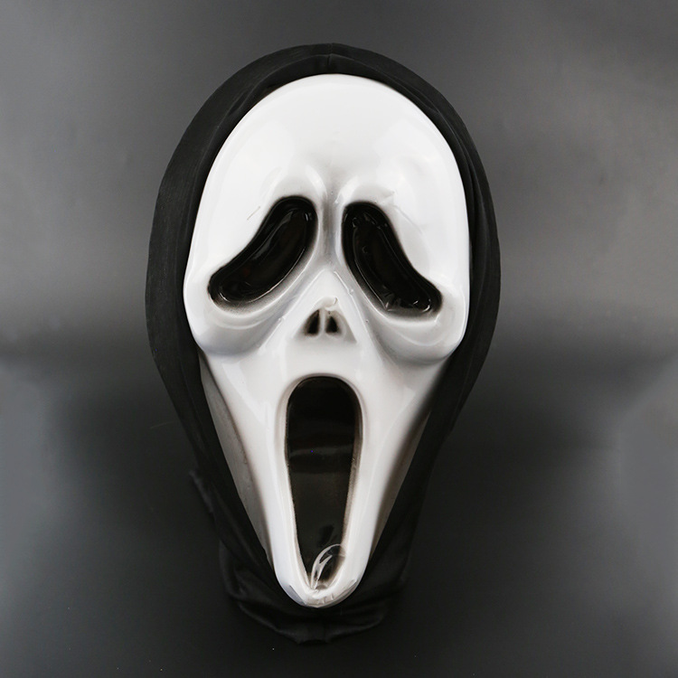 万圣节化妆舞会 全罩面具 尖叫面具 恐怖面具 鬼脸头套 现货供应