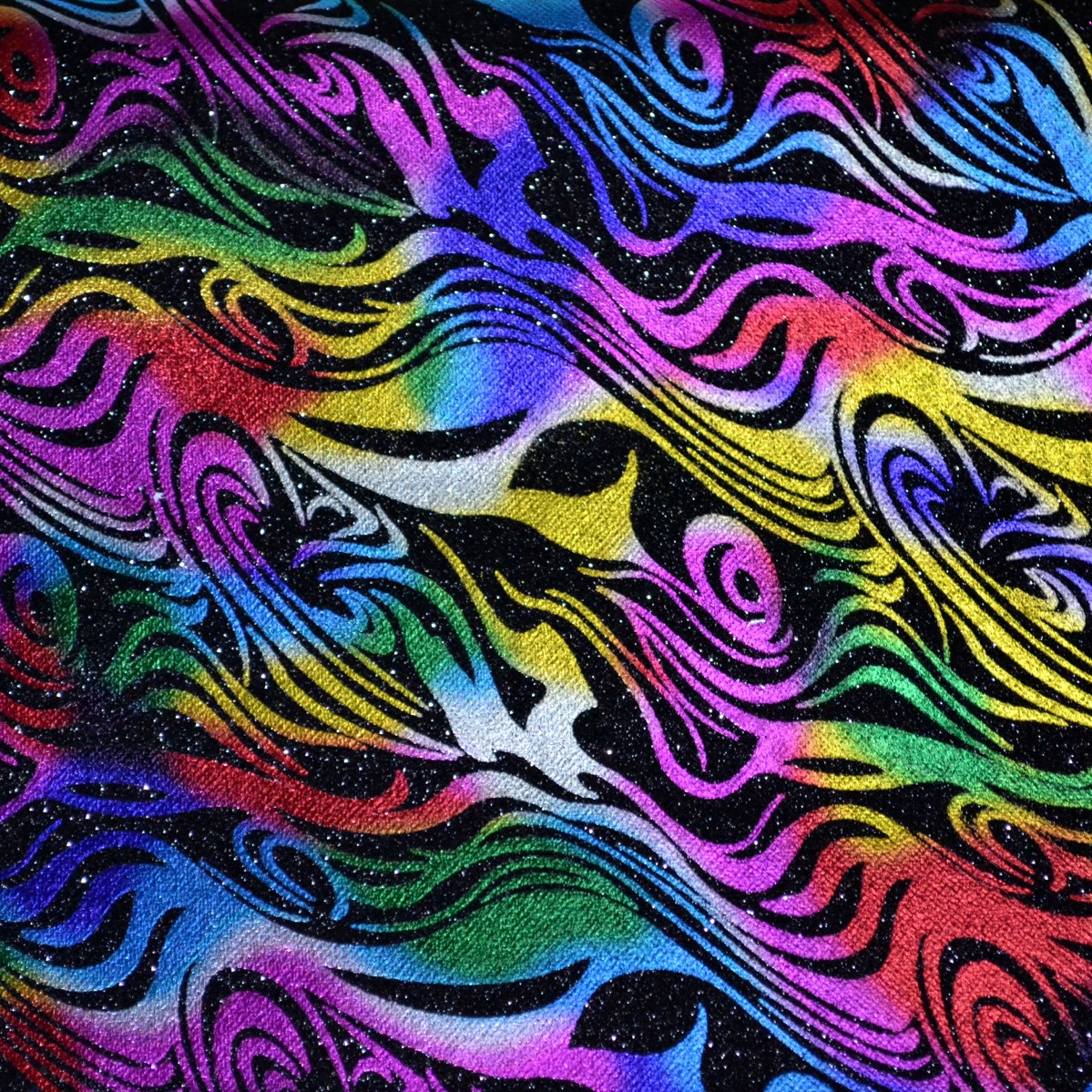 厂家直销炫丽彩膜#凤凰涅盘#高档酒店会所用ktv闪光墙布