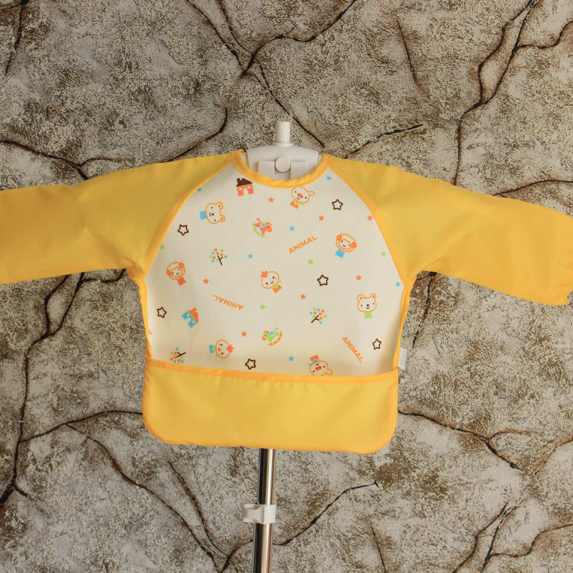 2016新款儿童免洗防水罩衣幼儿园吃饭衣 宝宝防水反穿衣婴儿围兜