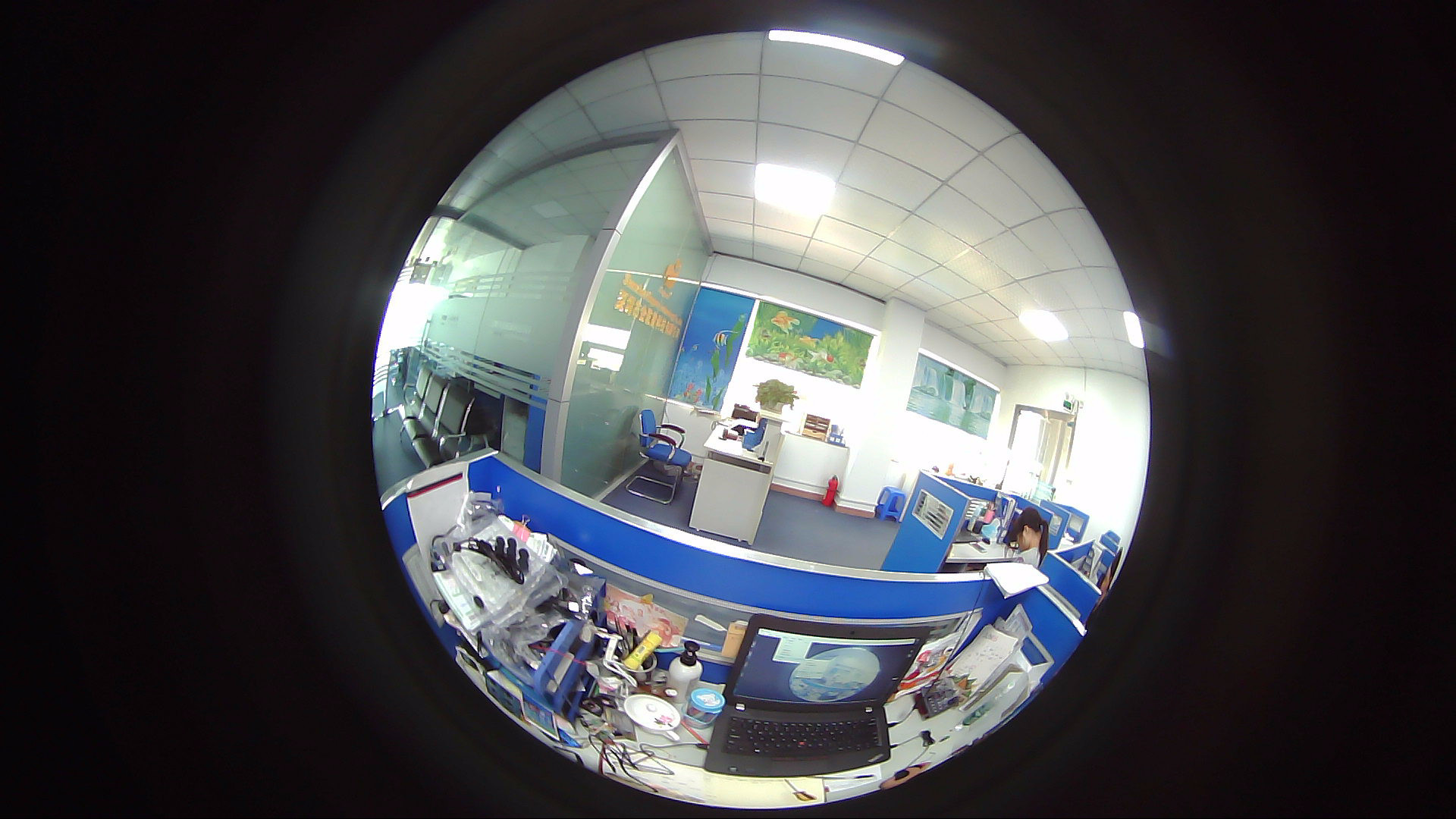 usb全景摄像头 185度超大广角摄像头模组金乾象定制