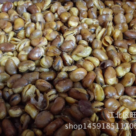 云南老爷豆 牛肉味 油酥胡豆 酥脆可口下酒好菜 散装批发