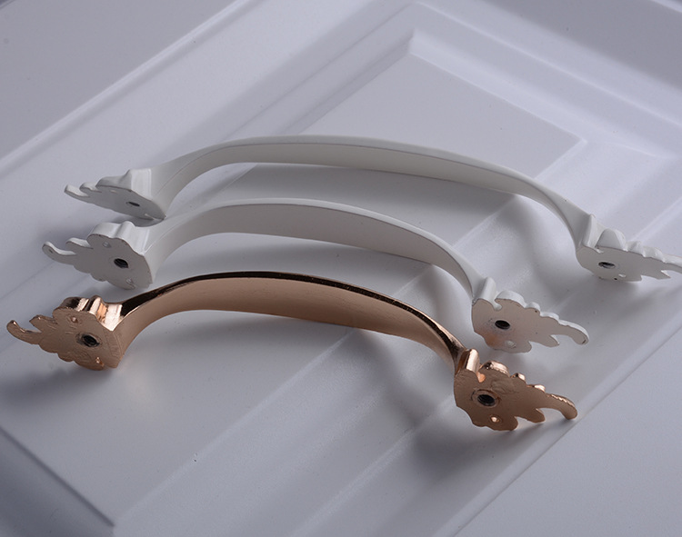 盈尔达五金 欧式真金柜门把手橱窗拉手现代精美实心家具 厂家直销