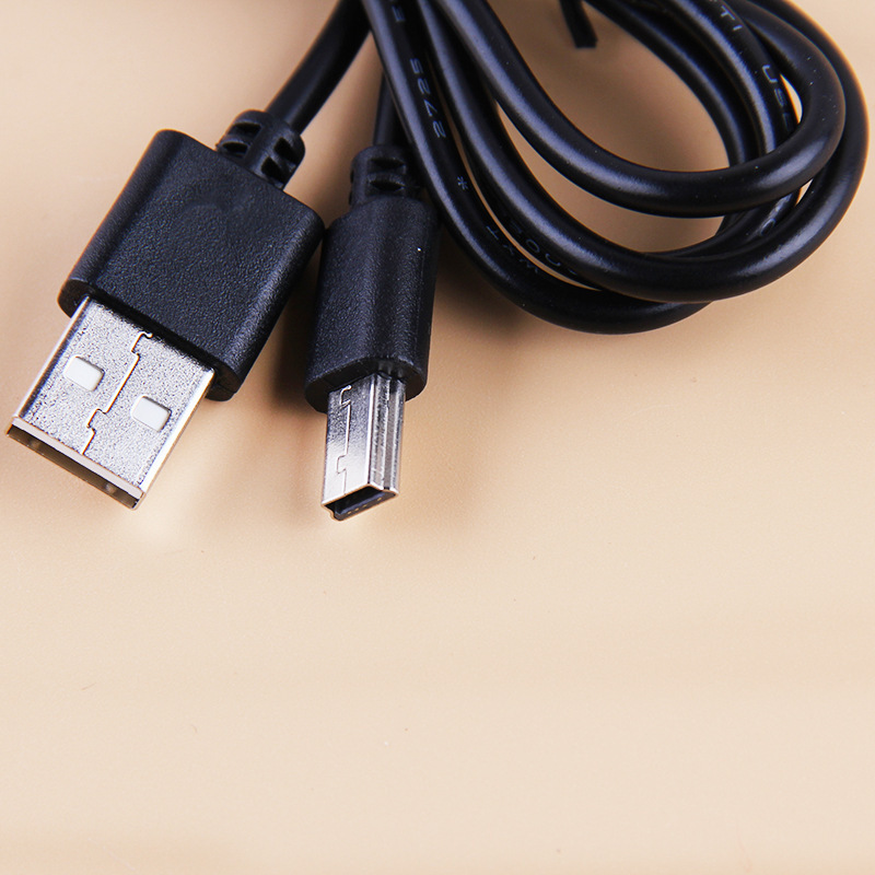 批发v3加长头数据线 mp3 mp4专用数据线 mini5ppin usb手机数据线