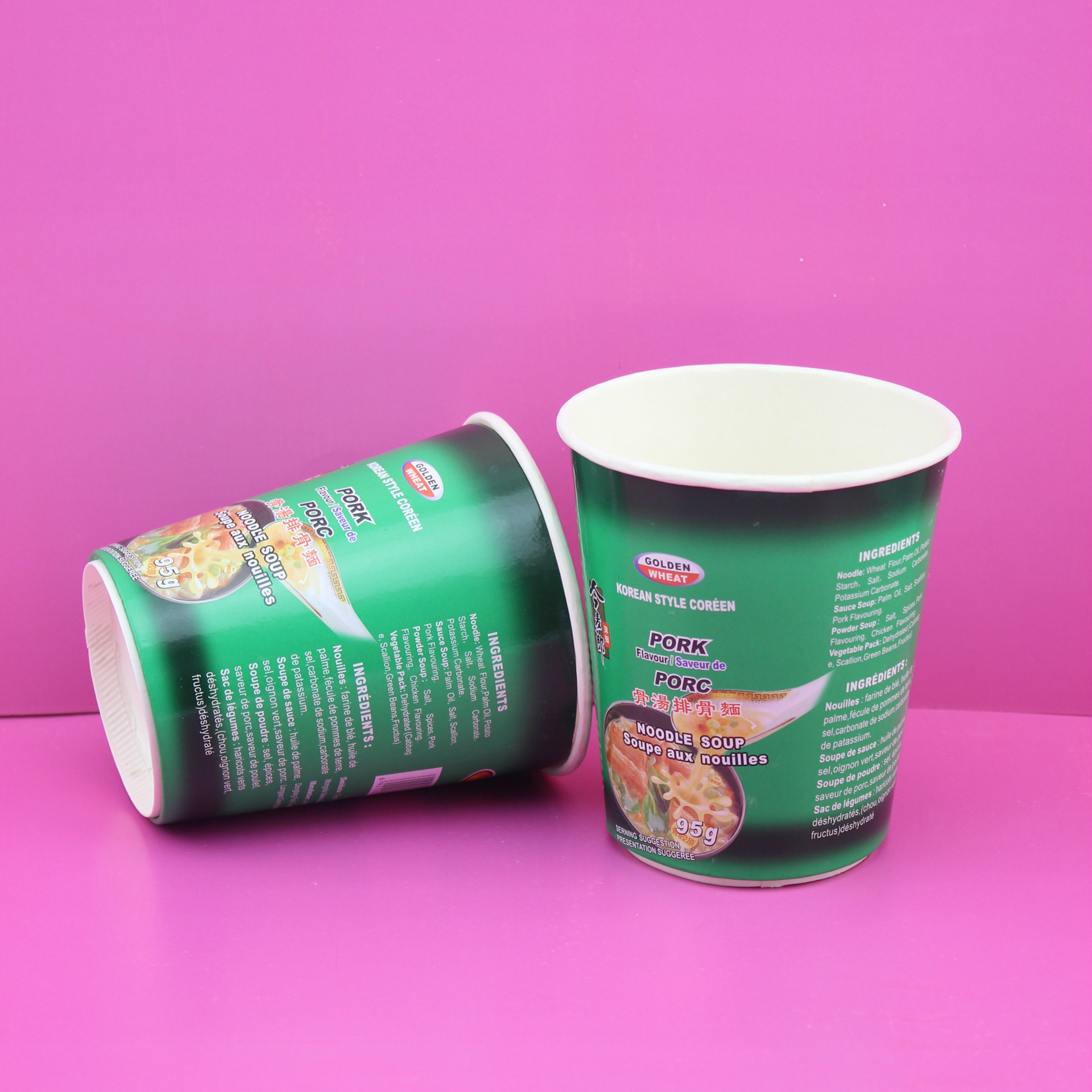 厂家定做纸碗 22盎司方便面纸碗 快餐面碗 一次性方便面纸杯