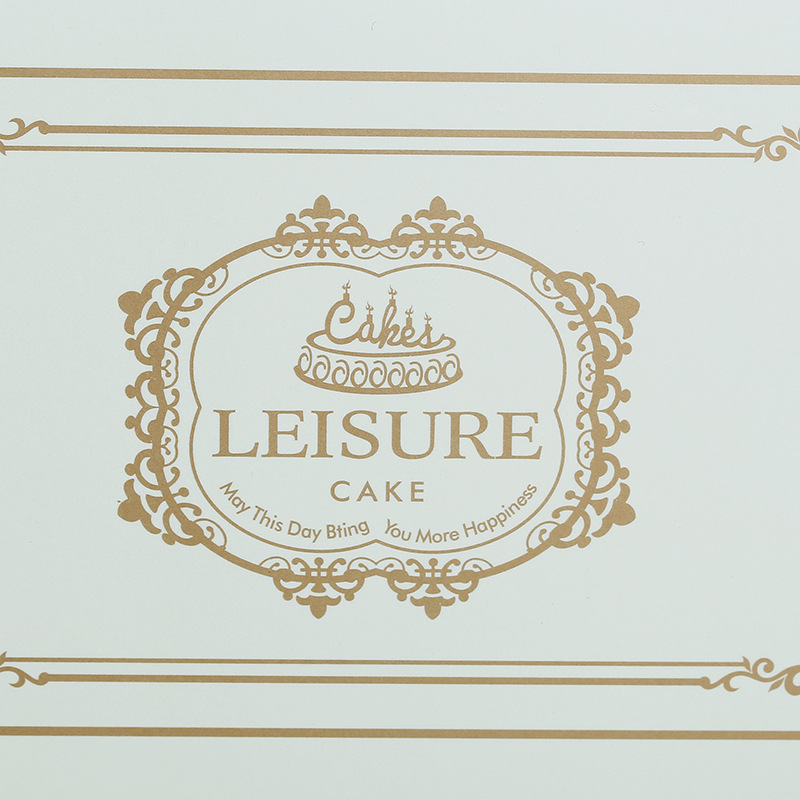 厂家现货4寸扫码音乐生日蛋糕盒批发 手提蛋糕盒 婚礼烘焙包装盒