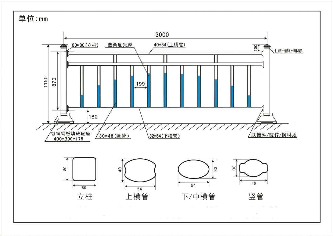 公路混凝土护栏图集图片