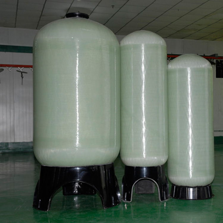 工业净水设备玻璃钢过滤罐 反渗透设备玻璃钢罐 软水设备树脂桶