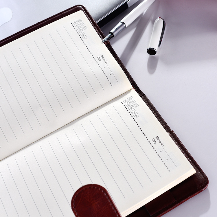 厂家定制 办公用品商务笔记本 仿皮记事本 工作手册记录本批发