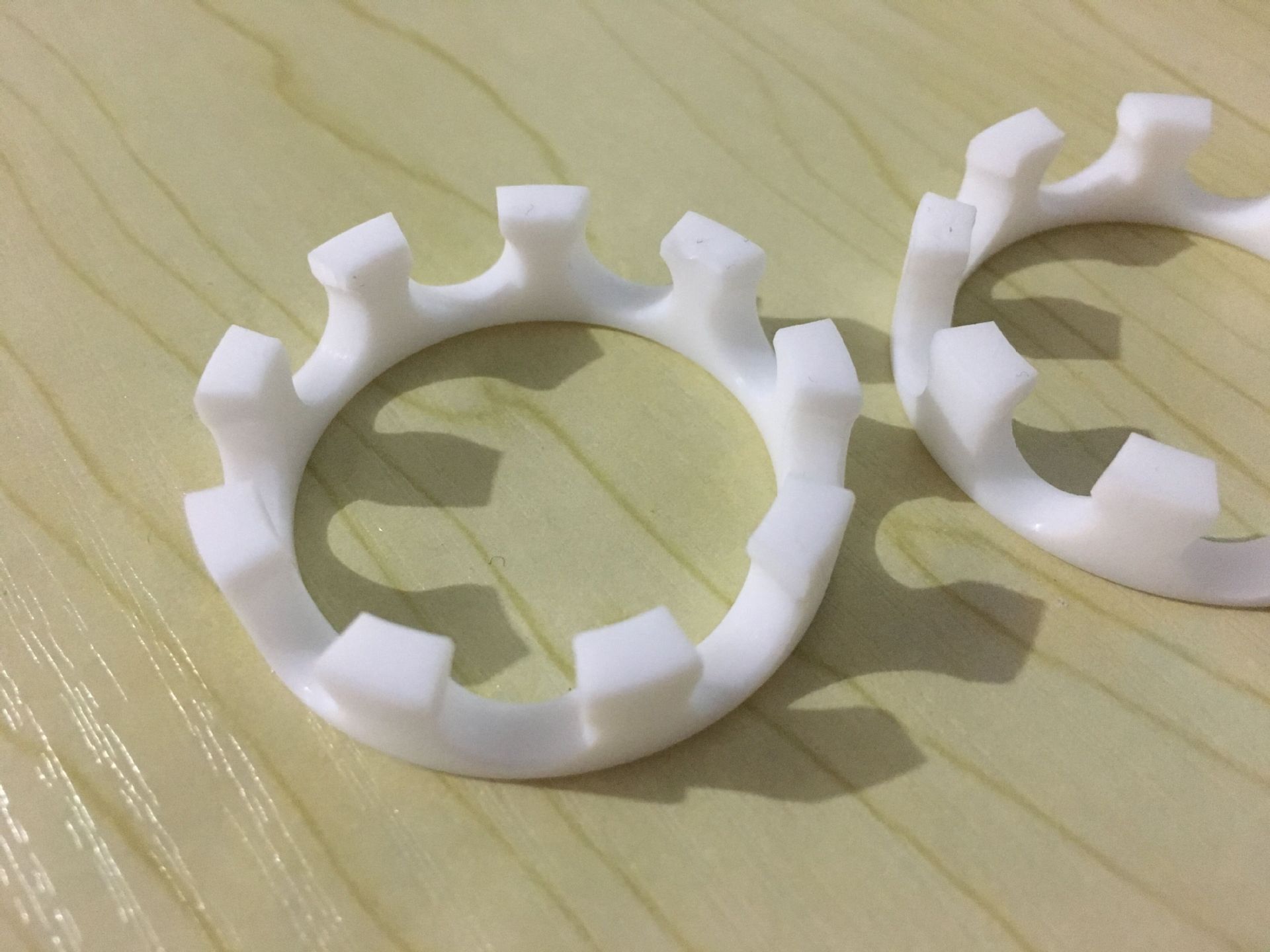 加工定做6001ptfe保持器 聚四氟乙烯保持架 自润滑尼龙塑料保持器