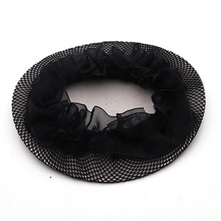 Dance Professional Head Flower Hairnet Hair Accessories Hair Ring Grading Children's Hair Net Elastic Net Hair Updo Hairnet Invisible Hair Net