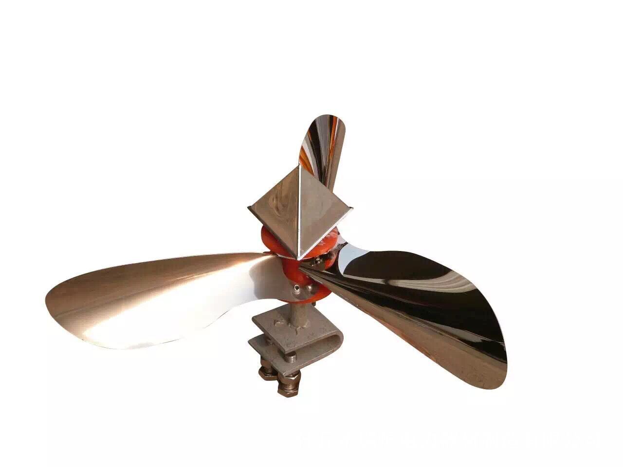 厂家生产 不锈钢风车式驱鸟器 风力驱鸟器