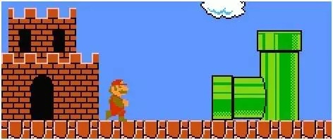 《超级玛丽》!小朋友,你们一定也玩过吧?