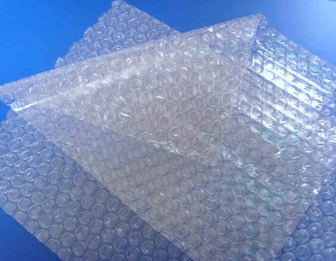 白色气泡膜 防尘防压单层气泡垫 包装材料厂家生产销售气泡垫