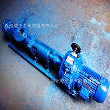 正品售后保证热卖型螺杆泵日化螺杆泵可调节流量低速螺杆泵G50-1