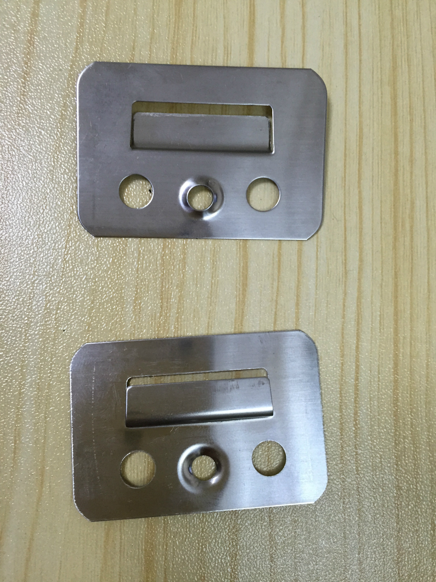 竹木纤维集成墙面固定专用卡子 集成墙面不锈钢卡扣 护墙板卡扣