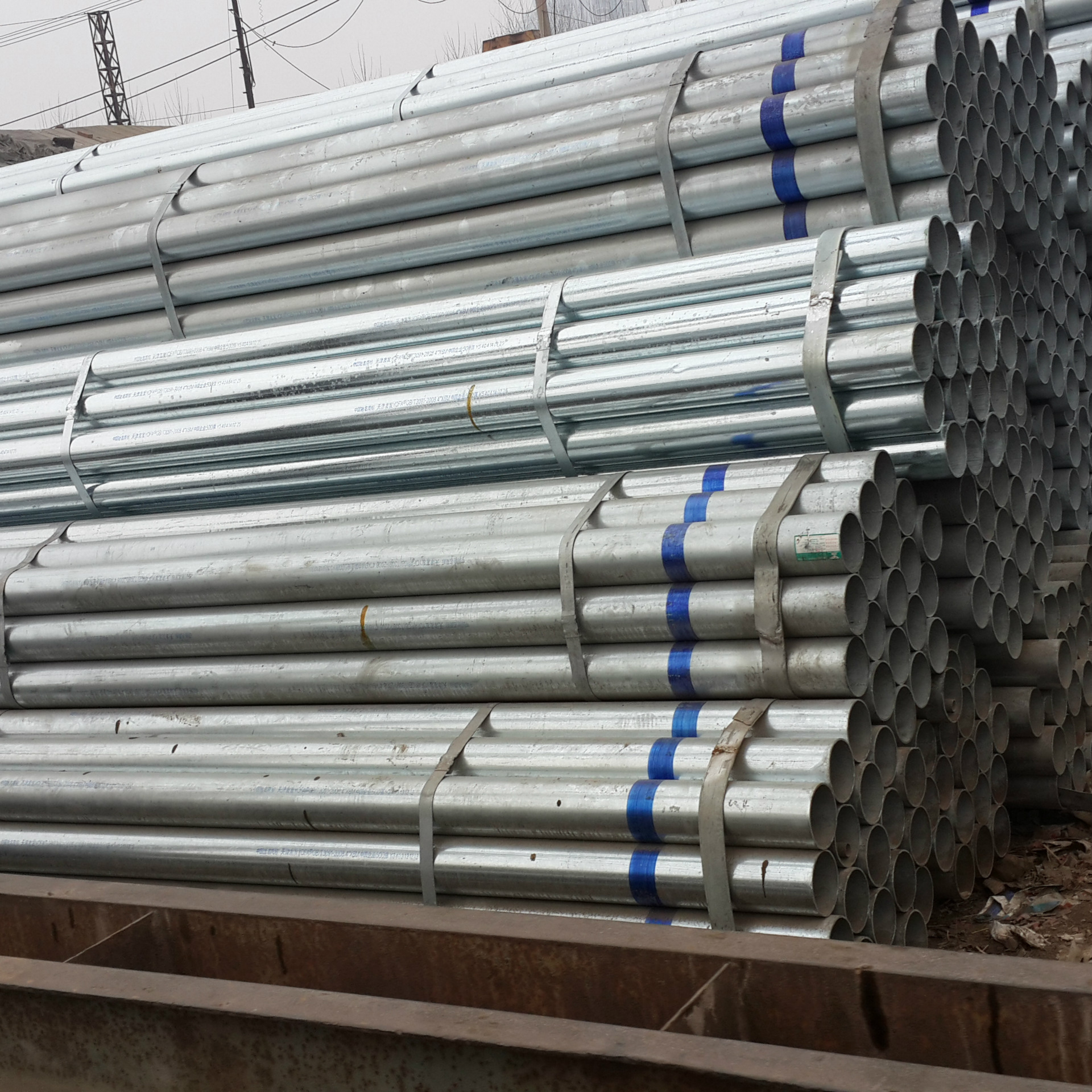 镀锌钢管 20#钢管 圆管 大棚专用镀锌