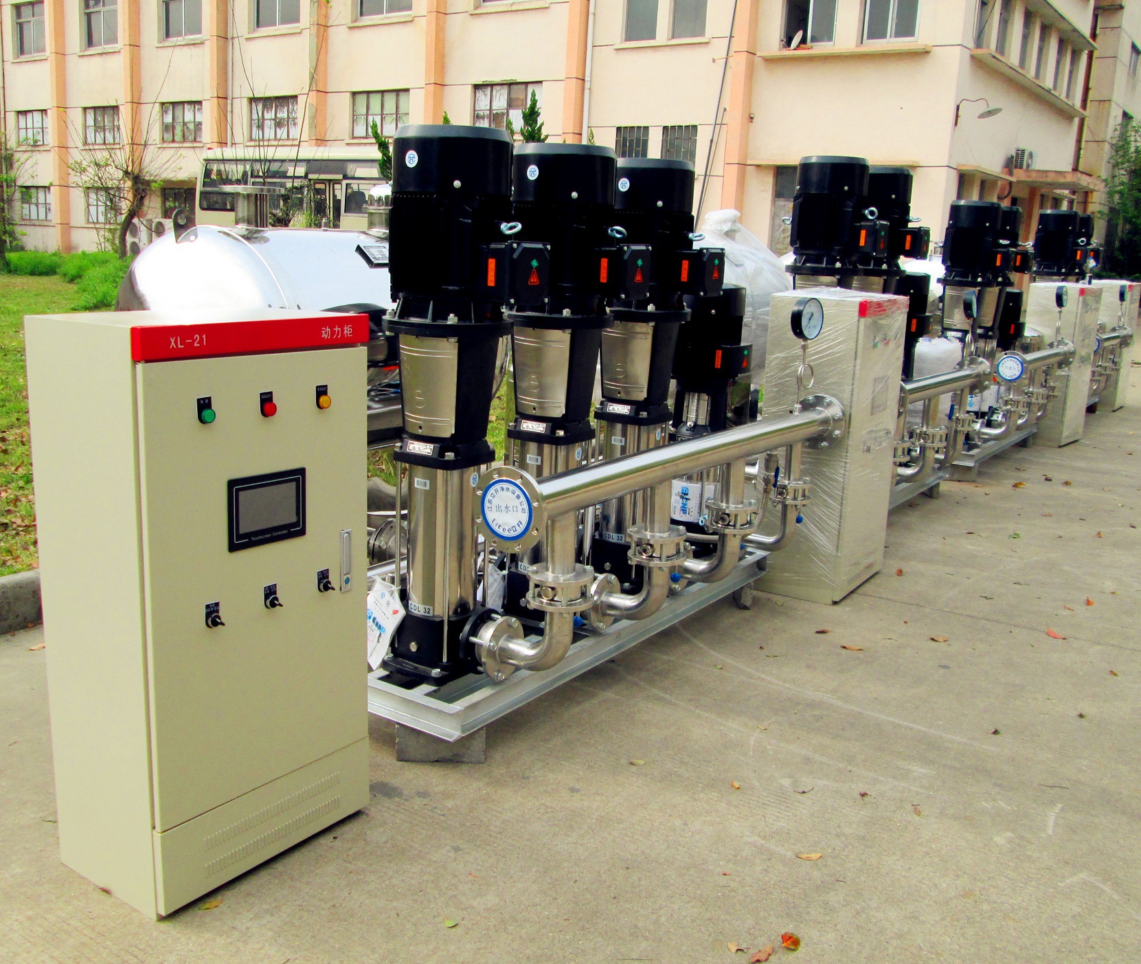 不锈钢二次加压供水 生活用水恒压变频无负压供水设备