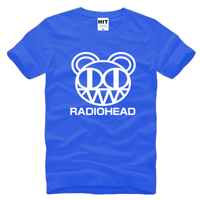 2016纯棉男式t恤 电台司令乐队 radiohead 另类摇滚 音乐 批发