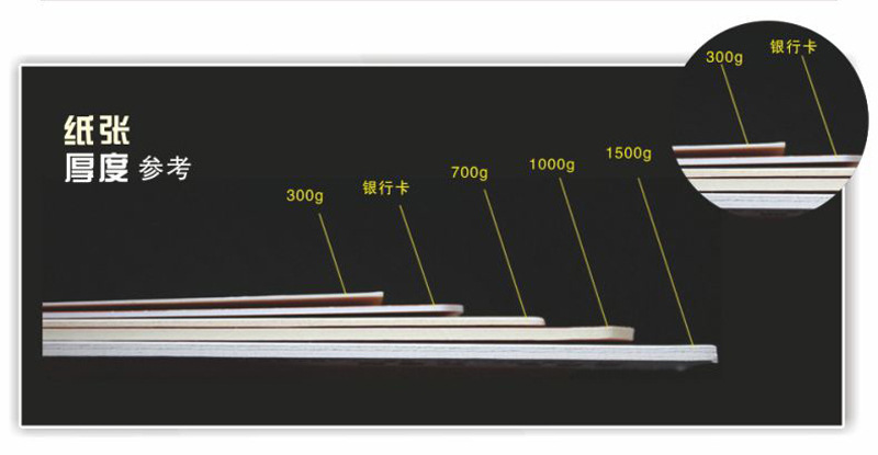 现货双面空白铜版纸标签贴纸合格证 黑色带孔圆角服装小吊牌挂牌