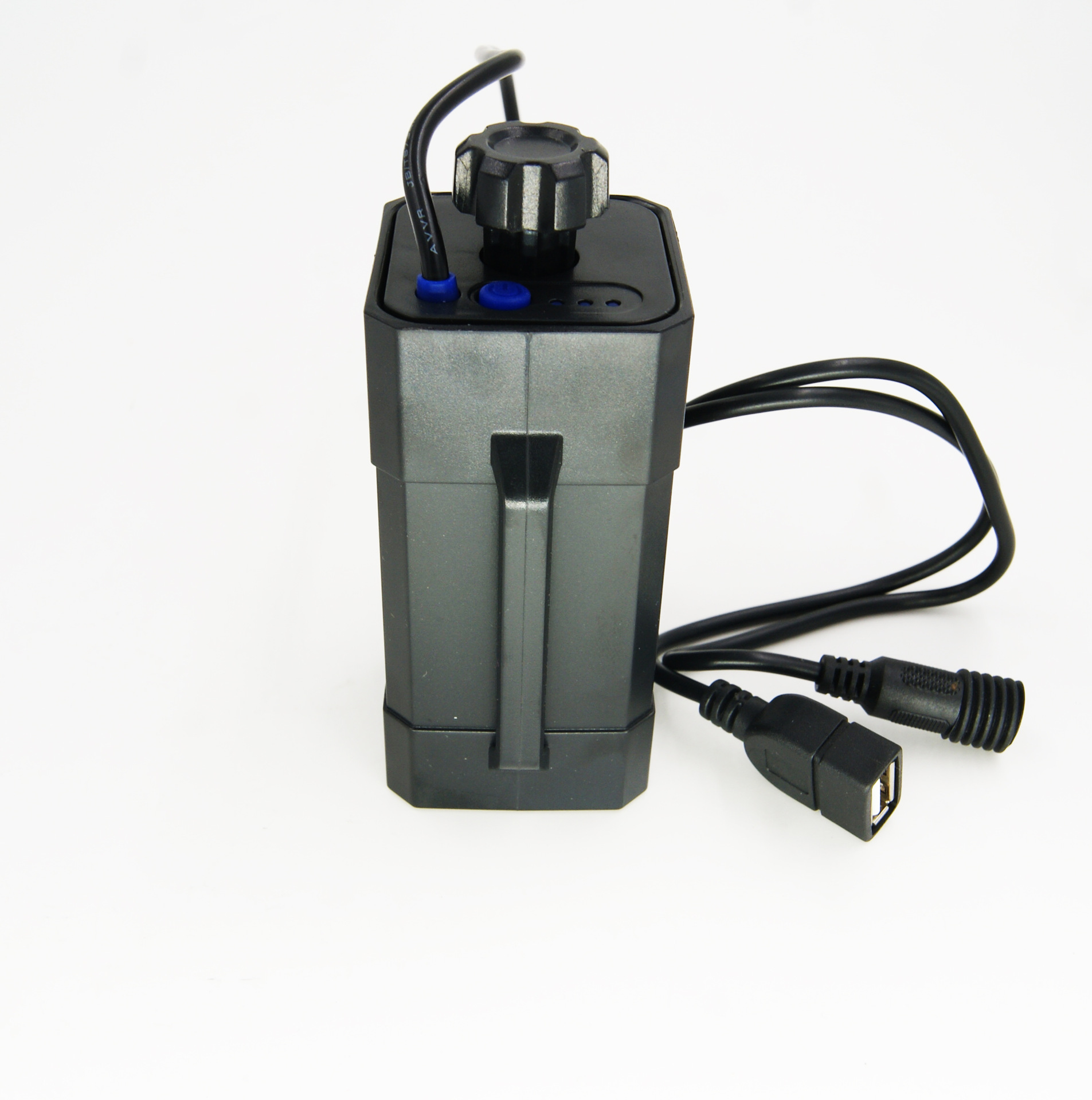 4×18650锂电池防水充电电池盒锂电池18650防水usb接口 dc双接口