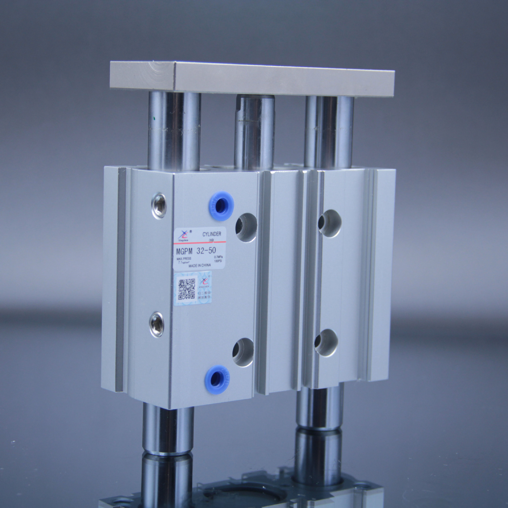 本高科技 smc型带导杆薄型 mgpm25-25/50/75/100/125三杆-气缸