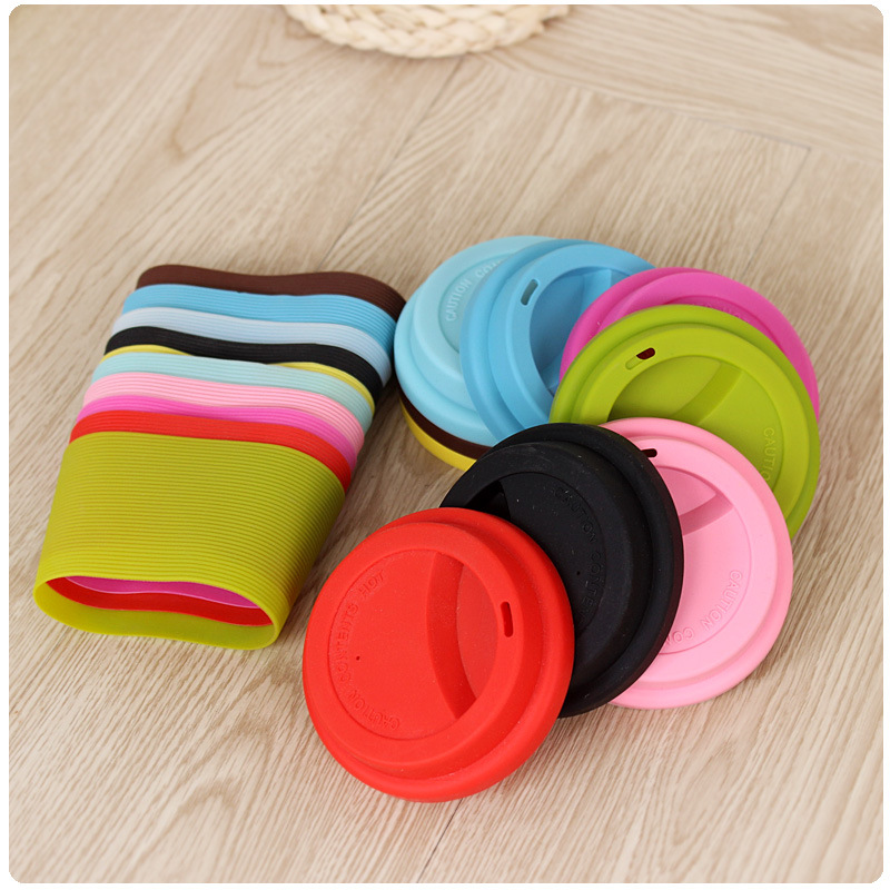 星巴克盖子 双层杯盖 硅胶盖硅胶杯盖盖子魔术盖 软盖子多色可选